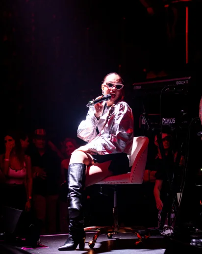 Jeimy en escenario