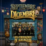 Porque en Cumbia House la fiesta se lleva en la sangre, este 18 de septiembre adelantamos la alegría de fin de año porque «Septiembre ya sabe a diciembre». Nos honra recibir en nuestra tarima a los legendarios Los Corraleros de Majagual, maestros del sabrosor y la tradición tropical colombiana, quienes pondrán a vibrar el escenario con sus acordeones, trompetas y clásicos inolvidables que forman parte de la memoria musical de nuestro país.